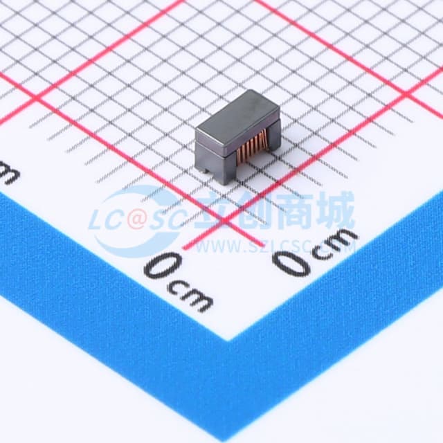 两路共模滤波电感 阻抗600Ω@100MHz 50V 公制尺寸:3216实物图