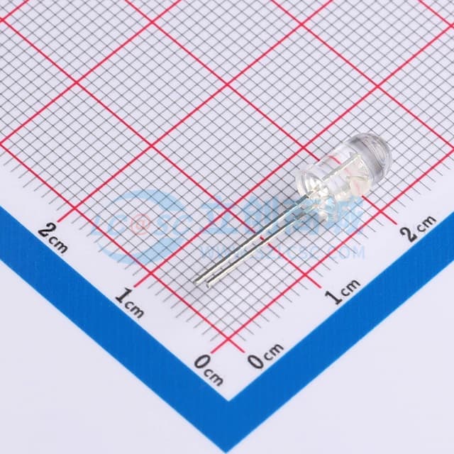 5mm圆头60°940nm红外发射管实物图