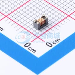 两路共模滤波电感 阻抗600Ω@100MHz 50V 公制尺寸:3216缩略图