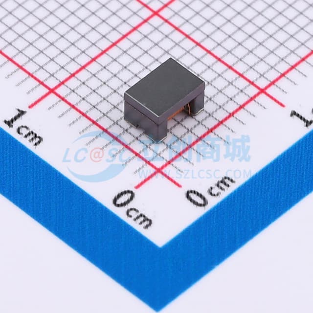 两路共模滤波电感 22uH@100KHz 50V 公制尺寸:4532实物图