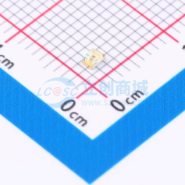 2.0x1.25mm贴片式芯片LED灯实物图