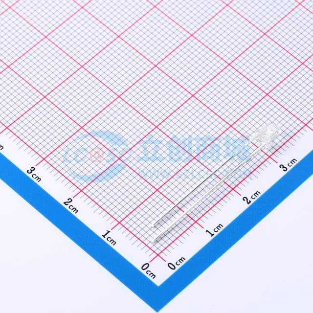 3mm平头940nm红外发射管实物图