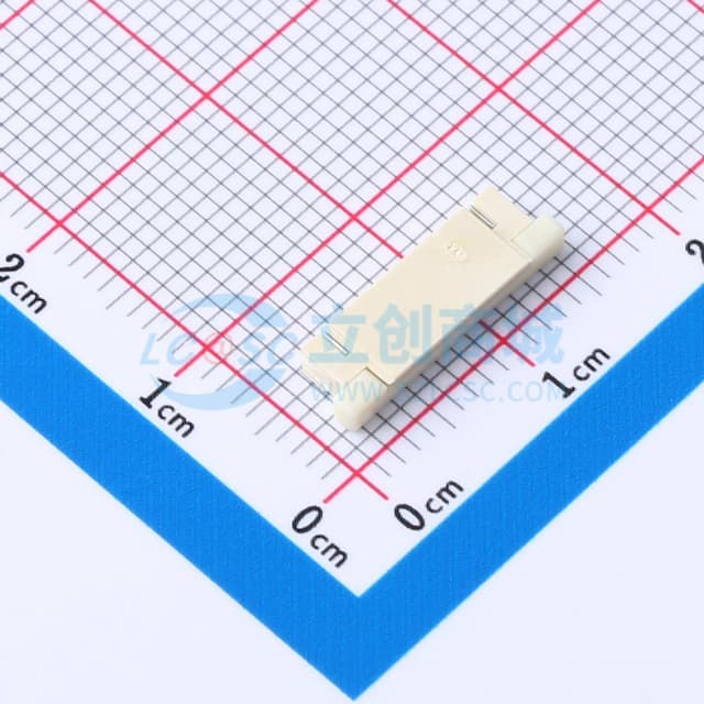 间距:0.5mm P数:18P 抽屉式 上接实物图
