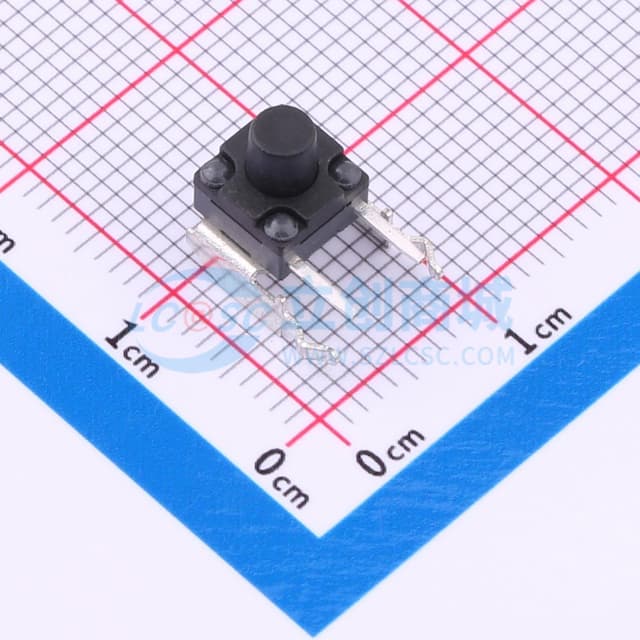 6mm*6mm*6.5mm 12V 50mA实物图