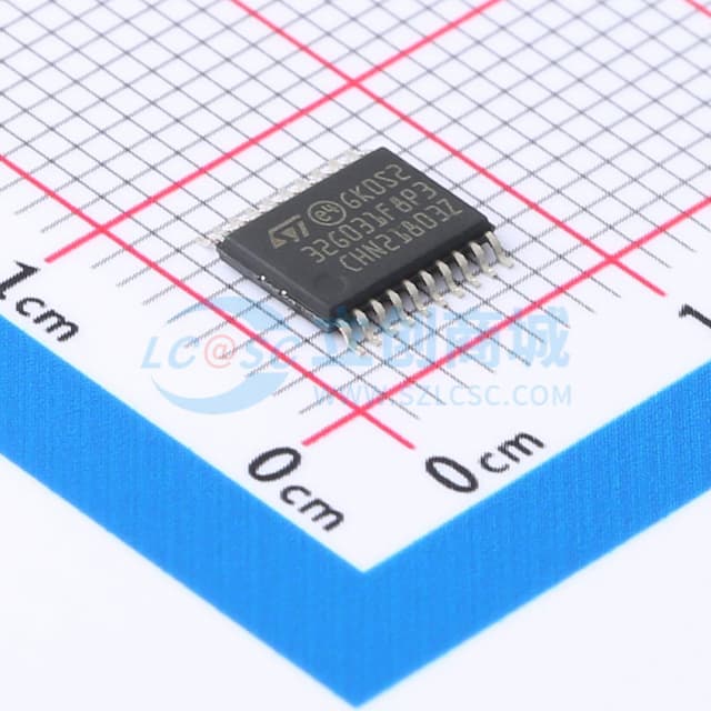 STM32G031F8P3实物图