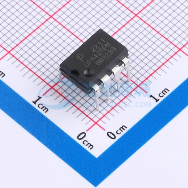 高度集成的DC-DC转换器IC实物图