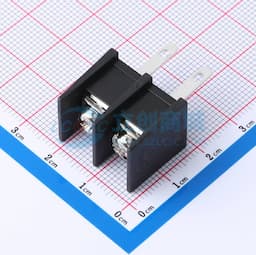 9.5mm 1x2P 直插 排数:1 每排P数:2 【插件】缩略图