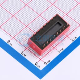 2.54-8P插件平拨红有LOGO 管装缩略图