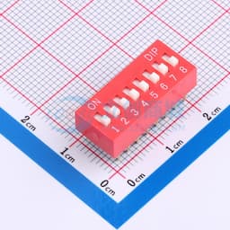 2.54-8P插件平拨红有LOGO 管装缩略图