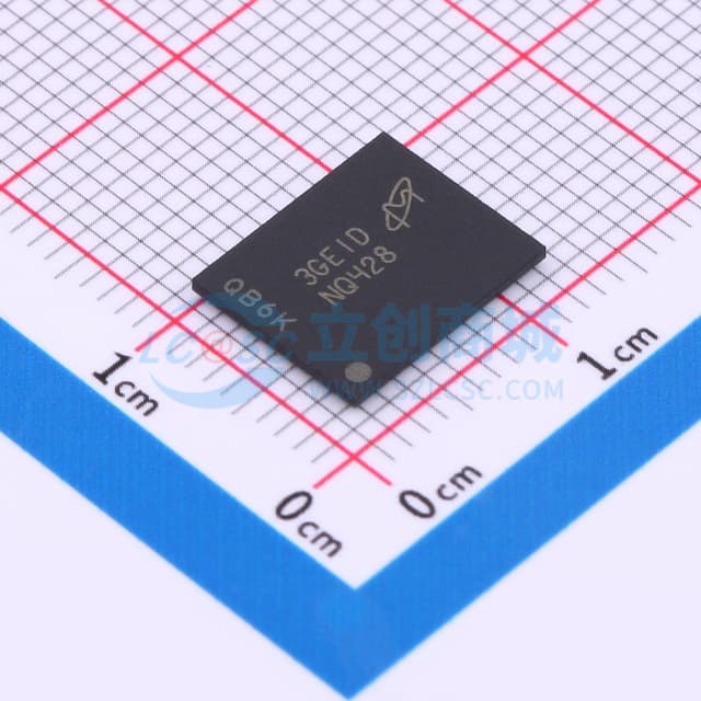 MT29F1G08ABBEAH4-ITX:E实物图