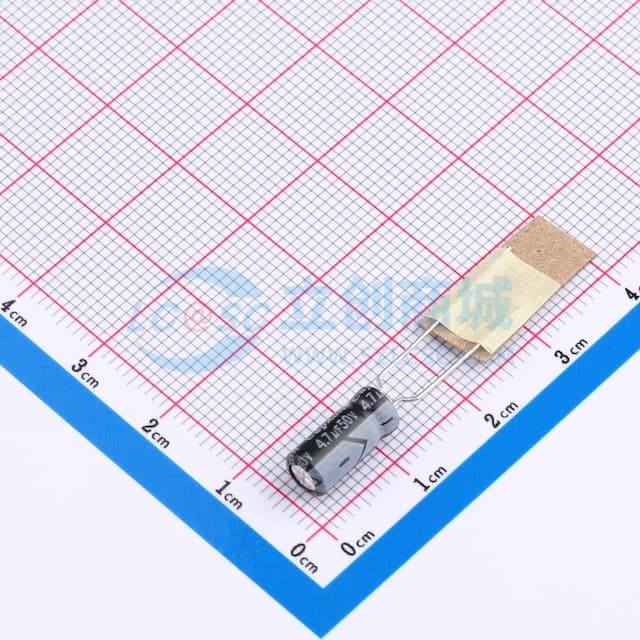 4.7uF ±20% 50V实物图