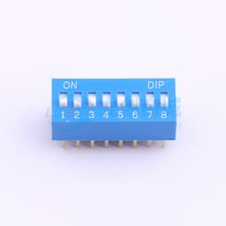 2.54-8P插件平拨蓝有LOGO 管装缩略图