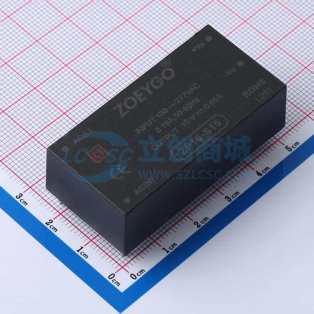 10W AC-DC 超薄型模块电源实物图