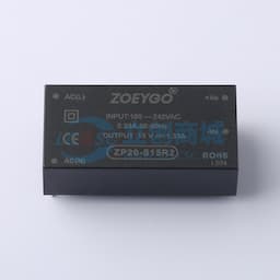 20W AC-DC模块电源，宽电压输入，隔离耐压4kV缩略图