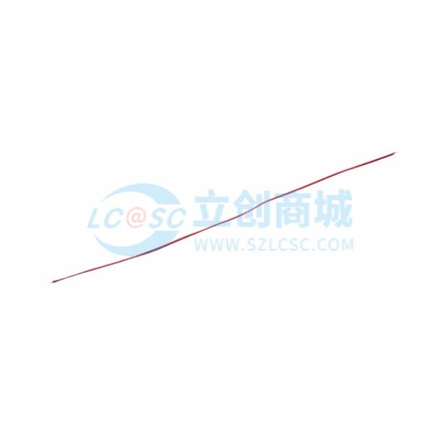 Ckmtw(灿科盟)漆包线12*0.08-250D线L=70MM两头剥皮沾锡2MM红色实物图