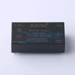 20W AC-DC模块电源，宽电压输入，隔离耐压4kV缩略图