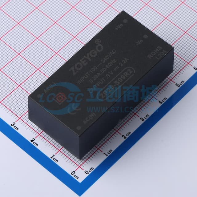 20W AC-DC模块电源，宽电压输入，隔离耐压4kV实物图