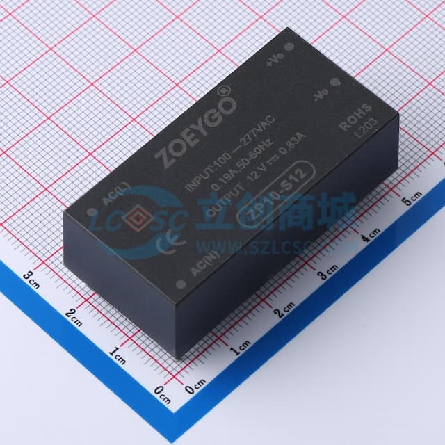 10W AC-DC 超薄型模块电源实物图