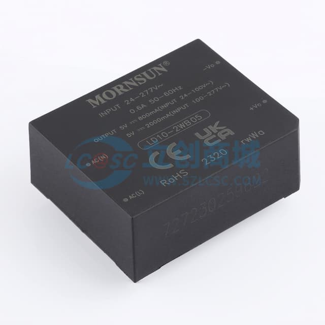 【插件】10W AC-DC模块电源，超宽输入电压范围实物图