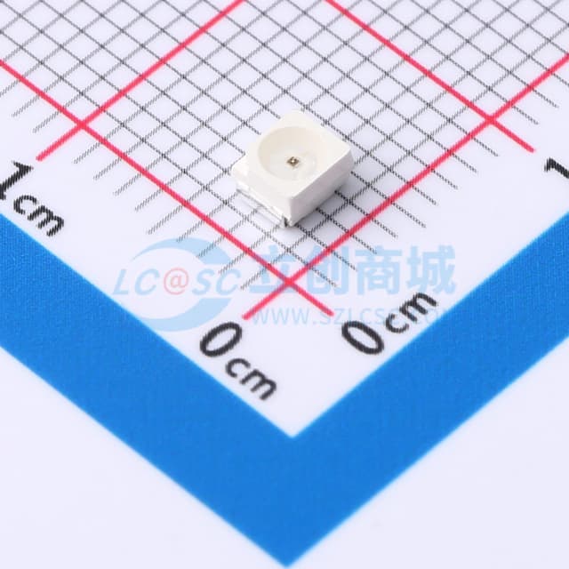 3528贴片850nm红外发射管实物图