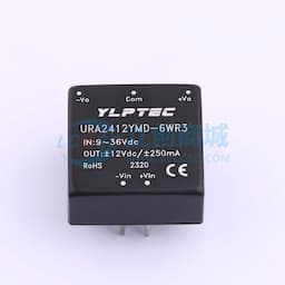 【插件】 6W超宽电压输入隔离稳压单路/双路DIP封装DC/DC模块电源缩略图