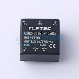 【插件】 15W，超宽电压输入，隔离稳压单路/双路输出DC/DC电源模块缩略图