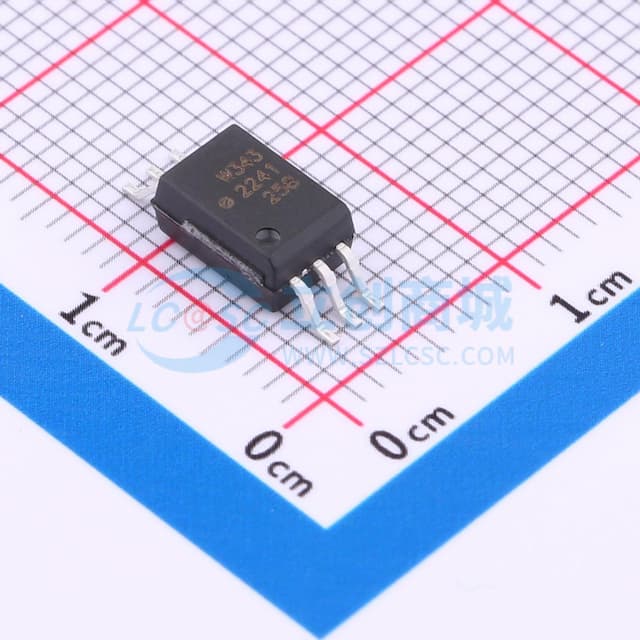 4.0-A输出电流IGBT栅极驱动光耦合器，带轨到轨输出电压实物图