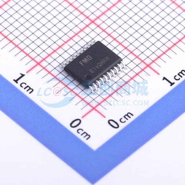 高性能RISC CPU单片机实物图