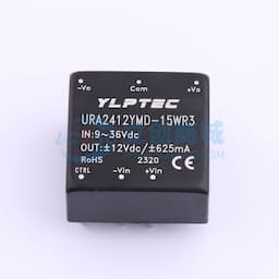 【插件】 DC/DC电源模块，15W，超宽电压输入，隔离稳压单路/双路输出缩略图
