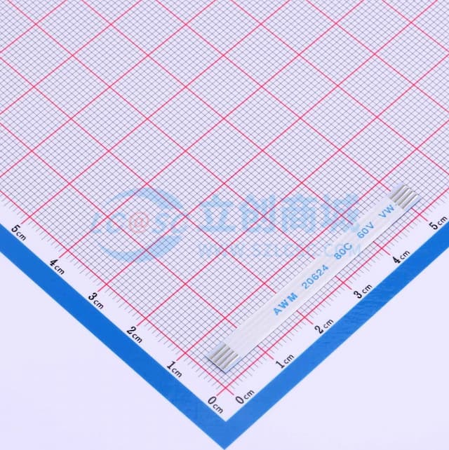 FFC-1.0-4P-50mm实物图