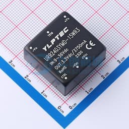 【插件】 15W，超宽电压输入，隔离稳压单路/双路输出DC/DC电源模块缩略图