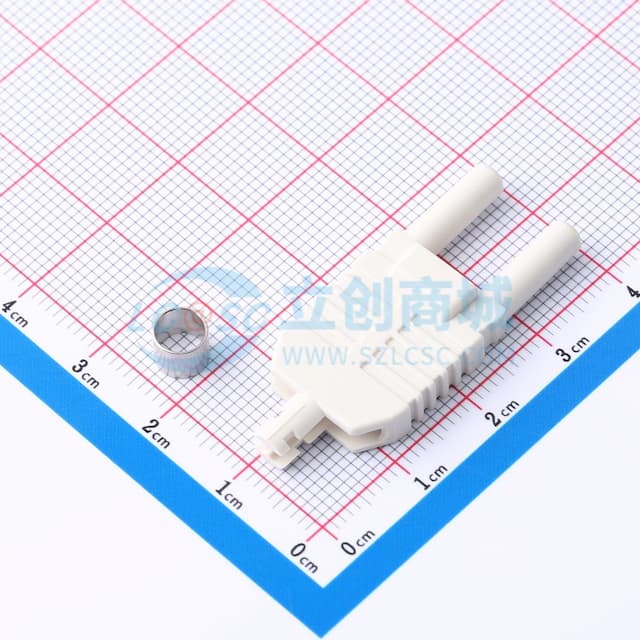 光纤连接器实物图