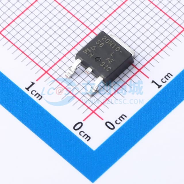 SUD20N10-66L-GE3实物图