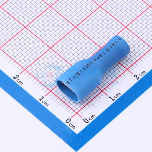 无焊端子，快速断开式公/母头及背负式，乙烯基绝缘或全绝缘带铜套管实物图