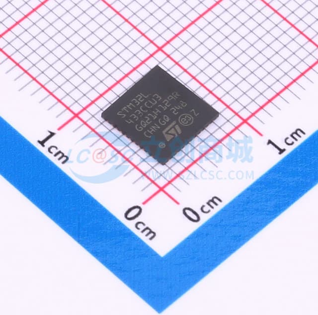 带FPU的超低功耗80 Mhz Arm Cortex-M4 MCU，具有256-KB Flash存储器、LCD和USB实物图