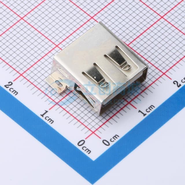 Type-A 母 卧贴实物图