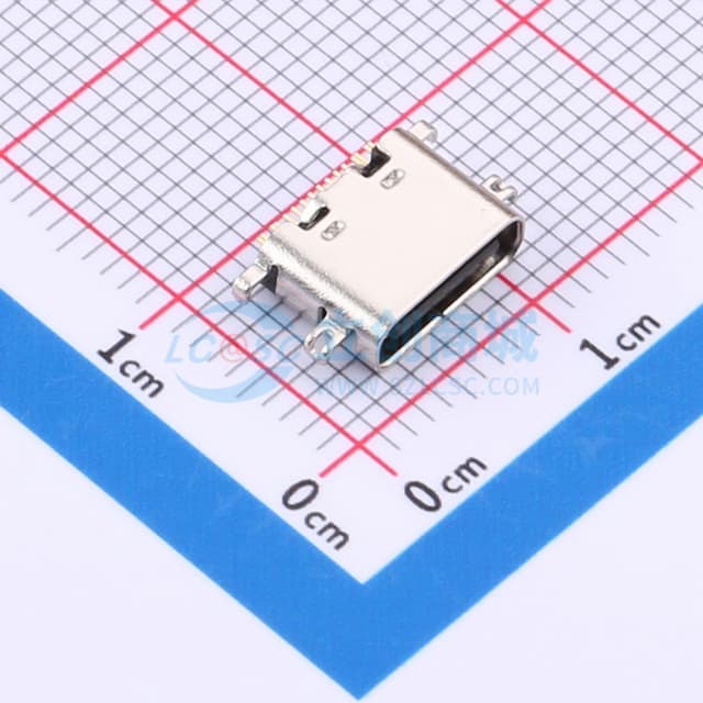Type-C 母 沉板实物图