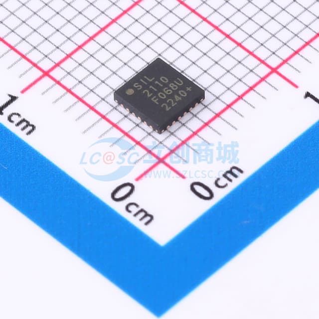 单芯片HID USB至UART桥接器实物图