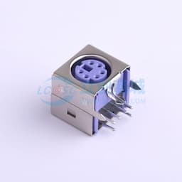 PS2鼠标插座 6Pin  紫色 【圆形】缩略图