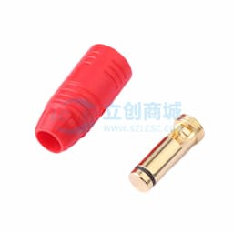 2件套 AMASS(艾迈斯)防打火花插头 红色(带电阻)公头 AS150-M 2件套缩略图