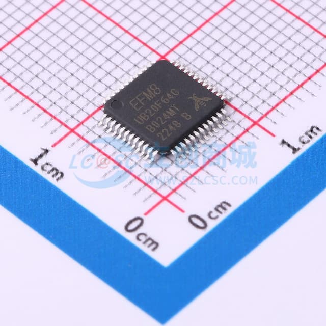 EFM8UB20F64G-B-QFP48实物图