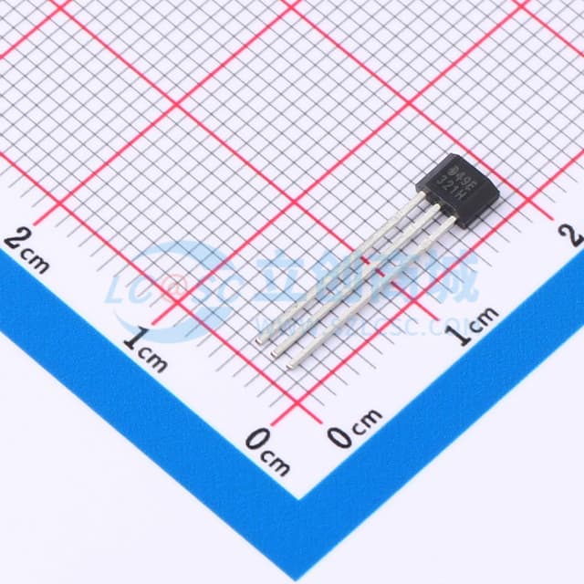 线性霍尔传感器 转把调速线性霍尔元件实物图