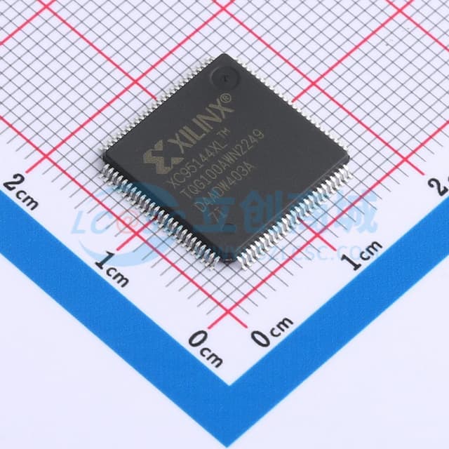 - XC95144XL 7TQG100I实物图