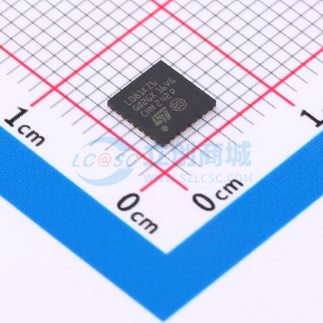 超低功耗Arm Cortex-M0+ MCU，具有192-KB Flash存储器、32 MHz CPU和AES实物图