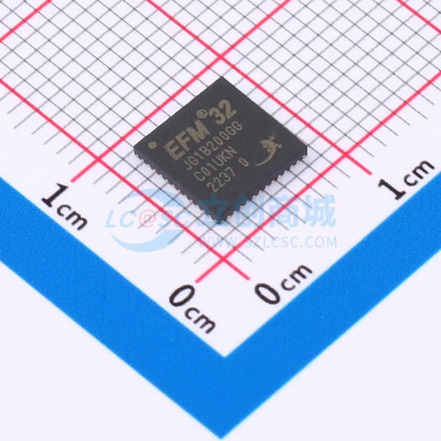 EFM32JG1B200F256GM48-C0实物图