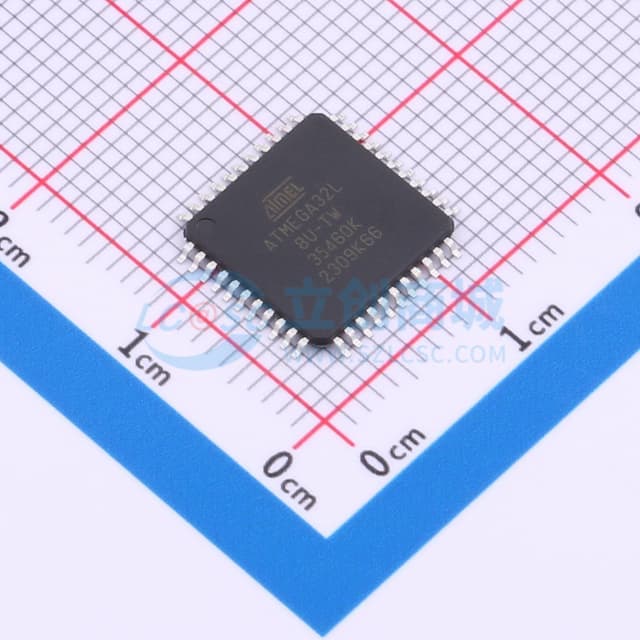 ATMEGA32L-8AUR实物图