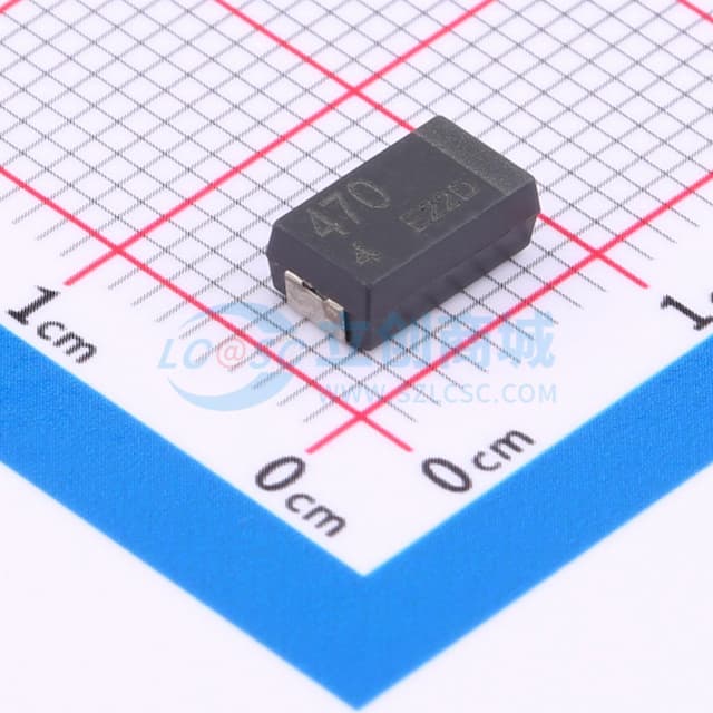 470uF ±20% 4V实物图