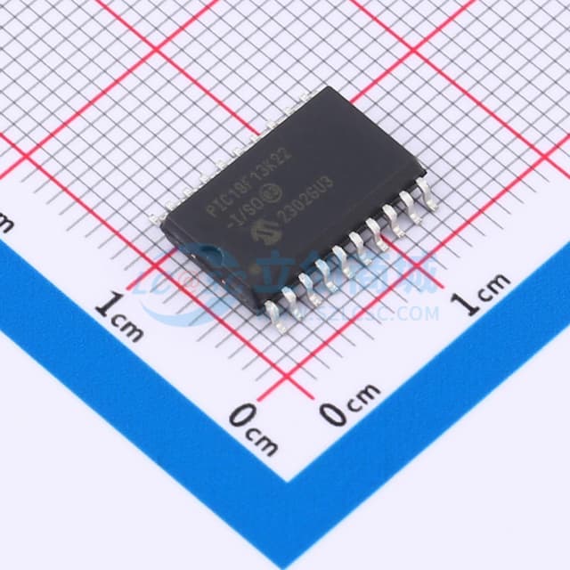 采用XLP技术的20引脚闪存微控制器实物图