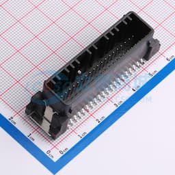 白色 汽车连接器2.2mm间距(1747642-2)立贴针座,PBT料, 40P缩略图