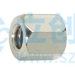 4-40 D-Sub压铆螺母硬件,0.232in/0.6cm六角,50件/袋实物图